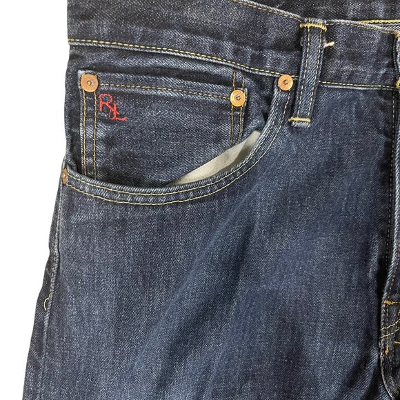 Ralph Lauren Polo Authentic Jeans Classic Fit Size 35 Like New Condition - Picture 5 of 10